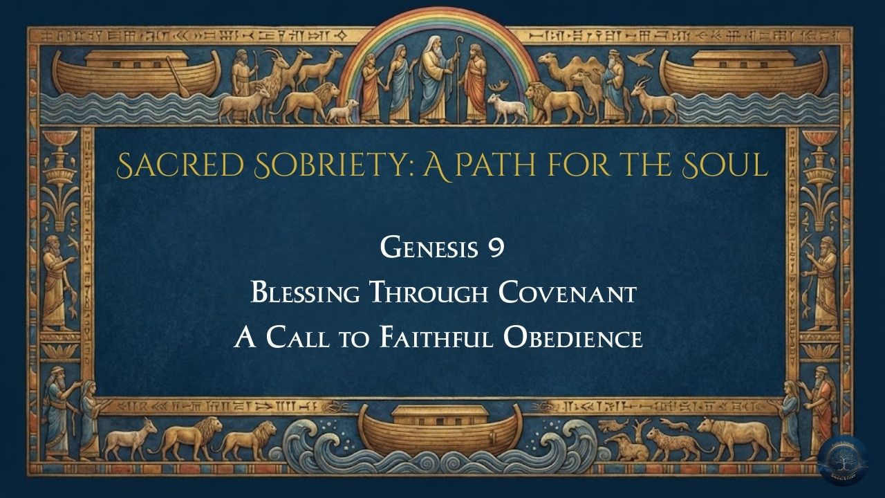 Sacred Sobriety: Genesis 9:1, 9 - "Blessing Through Covenant: A Call to Faithful Obedience"