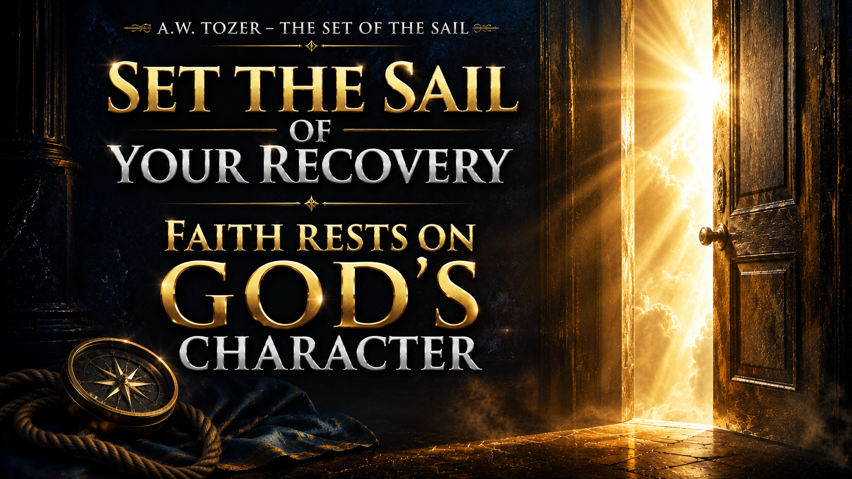 Set the Sail - Faith Rests Upon God's Character