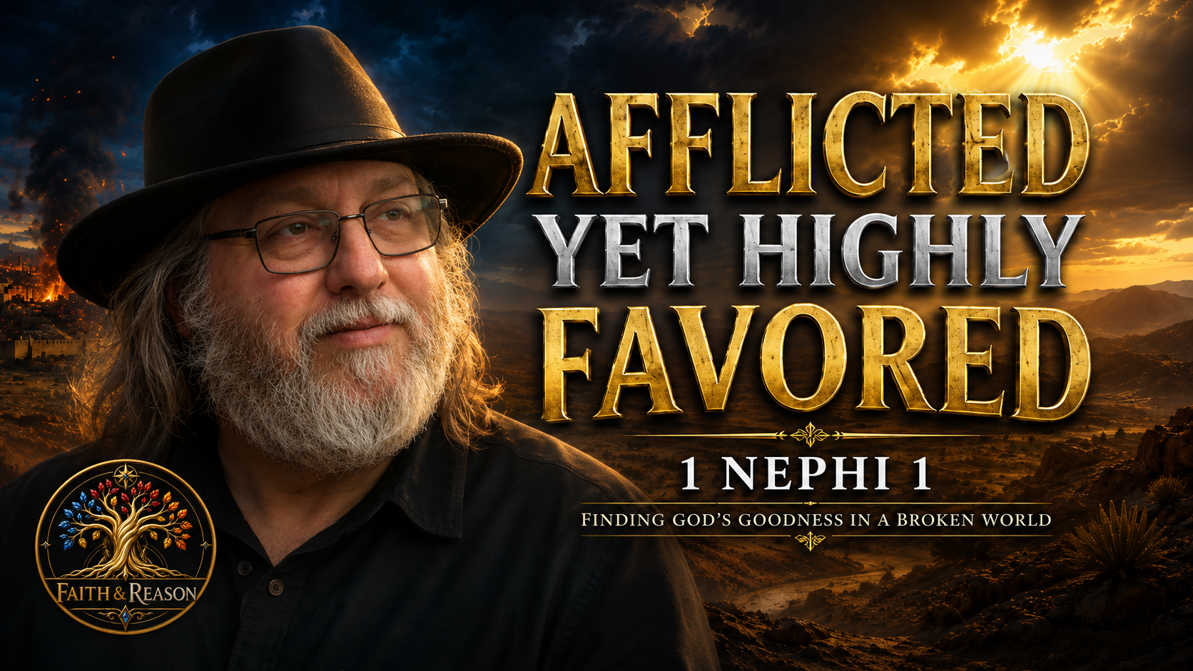 Afflicted, Yet Highly Favored | Finding God’s Goodness in a Broken World — 1 Nephi 1