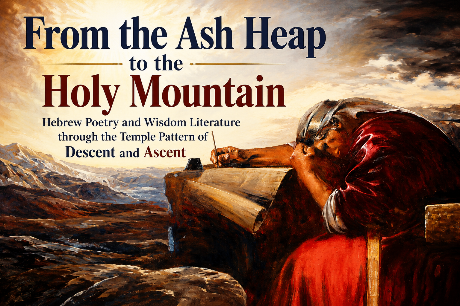 From the Ash Heap to the Holy Mountain: Hebrew Poetry and Wisdom Literature through the Temple Pattern of Descent and Ascent
