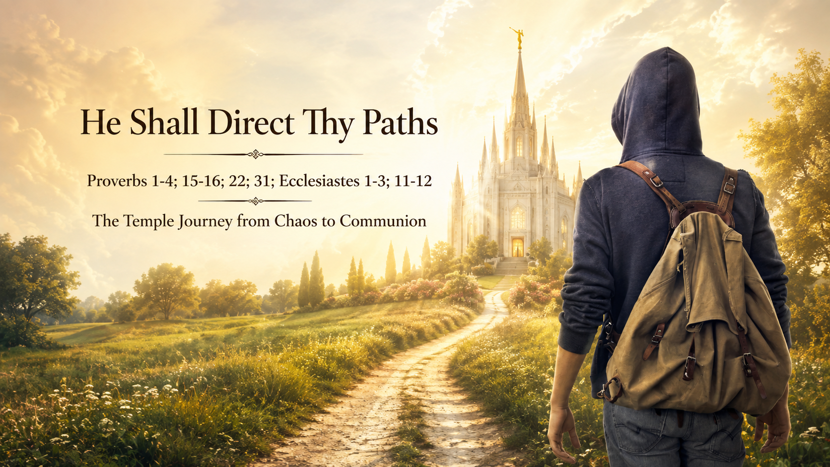 He Shall Direct Thy Paths: Proverbs & Ecclesiastes